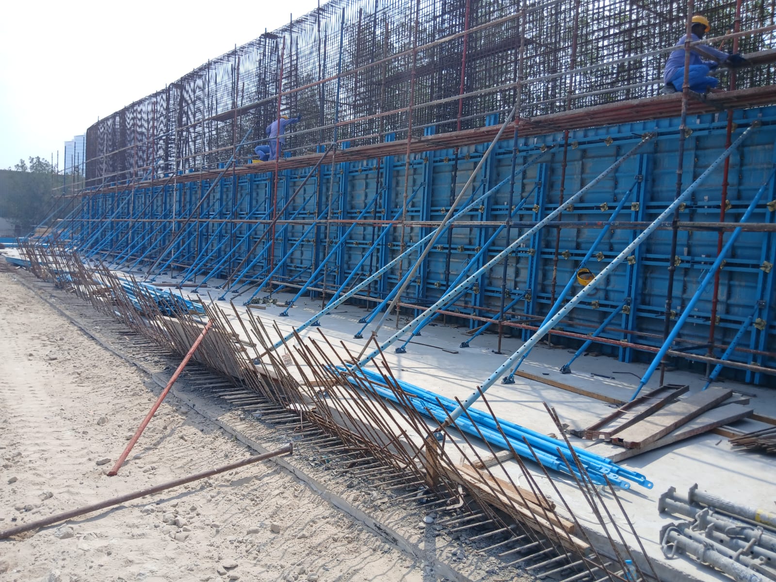 Warehouse wall in DUbai